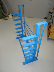 Shelf for steel profiles (cantilever shelf)