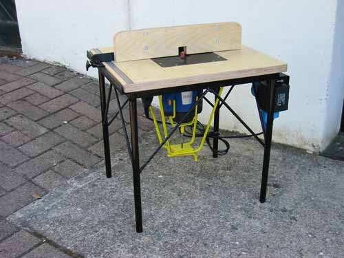 Self made router table