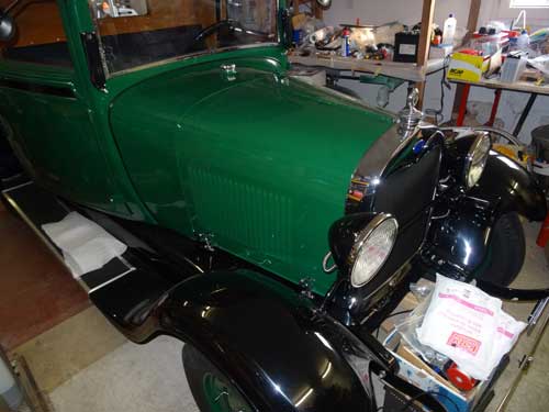 Ford Model A Restoration March 2015